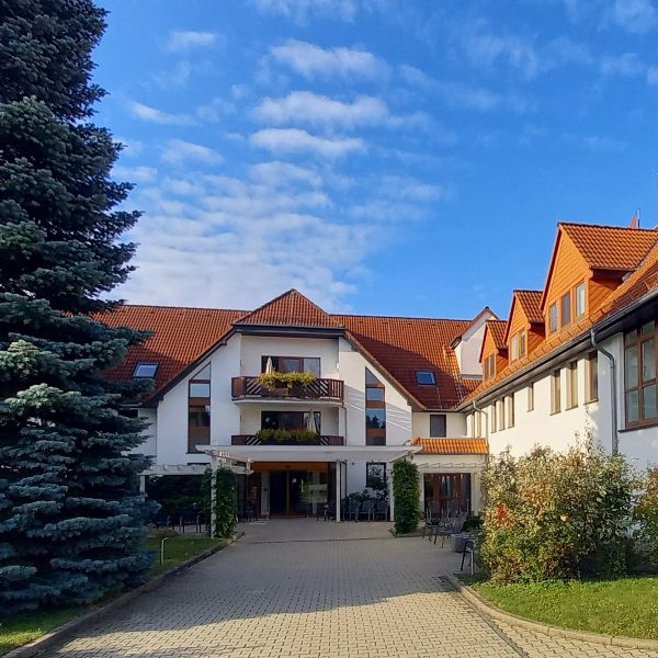 Eingangsbereich des Seniorenpflegeheims Schönfels